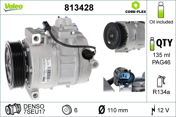 Sprężarka klimatyzacji Mercedes 9160816 cena, od 357,75 USD