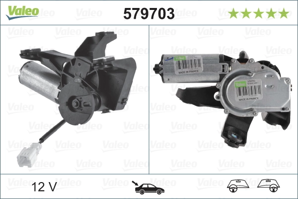 Silniczek wycieraczki tylnej szyby Citroen C5 I kombi (DE) (2001 - 2004) cena, od 171,88 USD