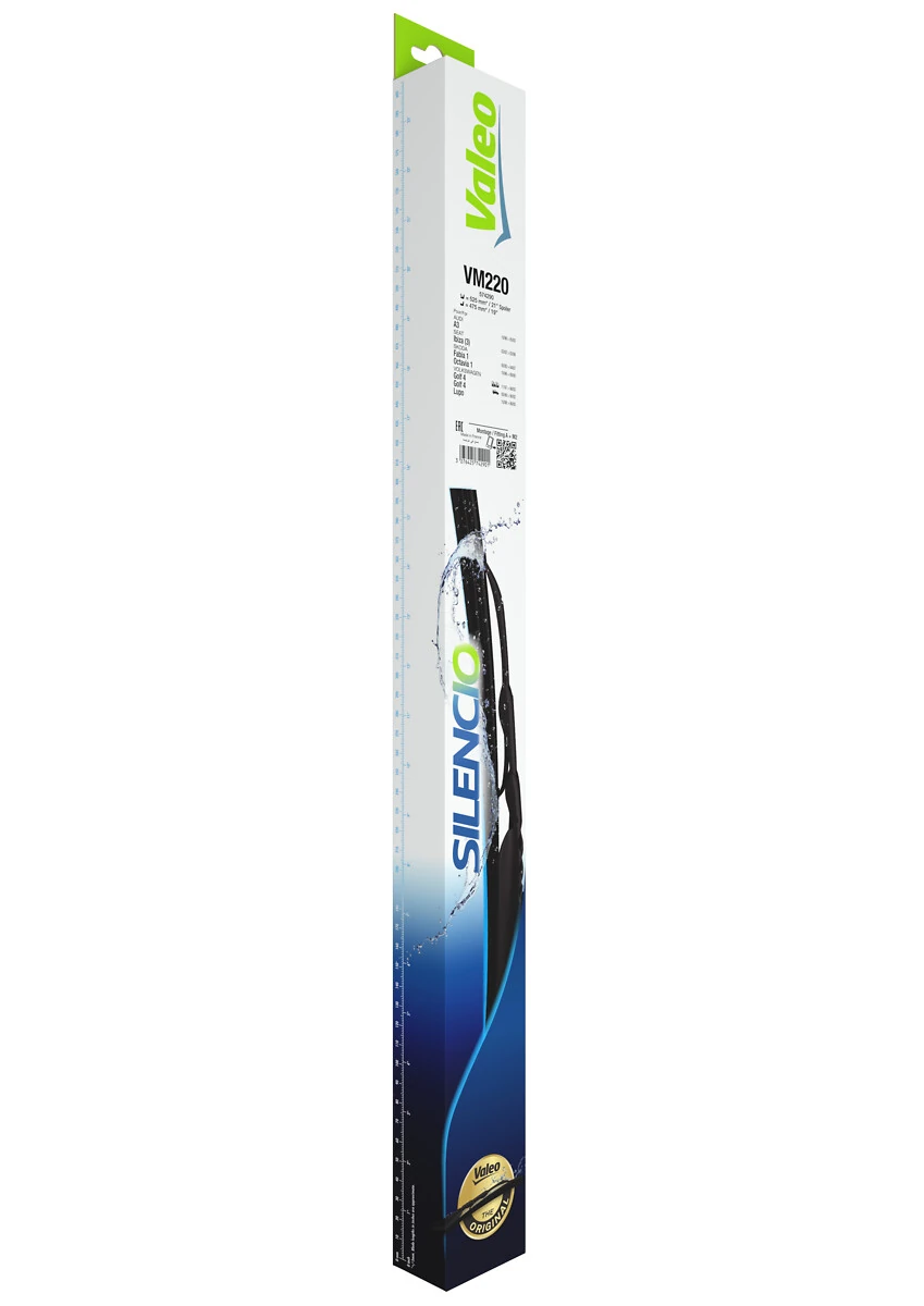 574290 VALEO Pióro wycieraczki szyby przedniej, zestaw (2 szt.)