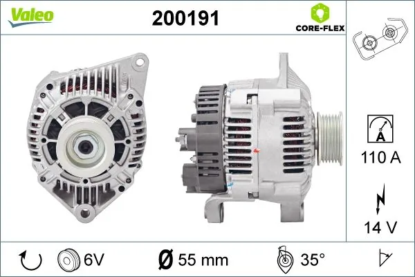  Alternator Renault Megane 1