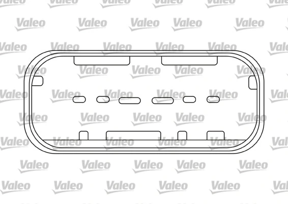 851923 VALEO Mechanizm podnoszenia szyby drzwi przednich prawych
