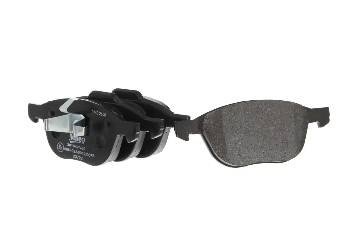 Klocki hamulcowe przednie tarczowe VALEO 301649 cena, od 26,45 USD