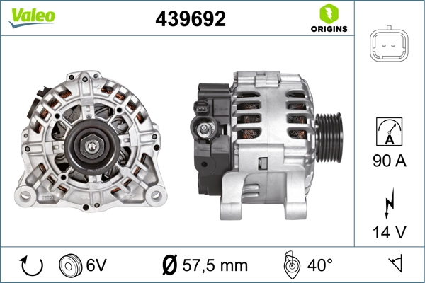 Alternator Citroen Nemo awangarda (2009 - 2026) cena, od 90,33 USD