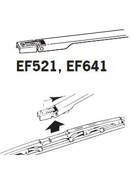 EF641 Trico Pióro wycieraczki szyby przedniej kierowcy