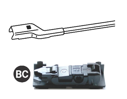  Pióro wycieraczki szyby tylnej Ford Transit 4