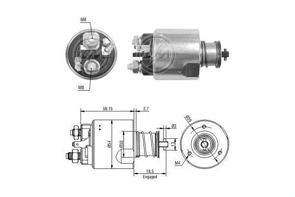  do Renault 19 II (B53, C53)