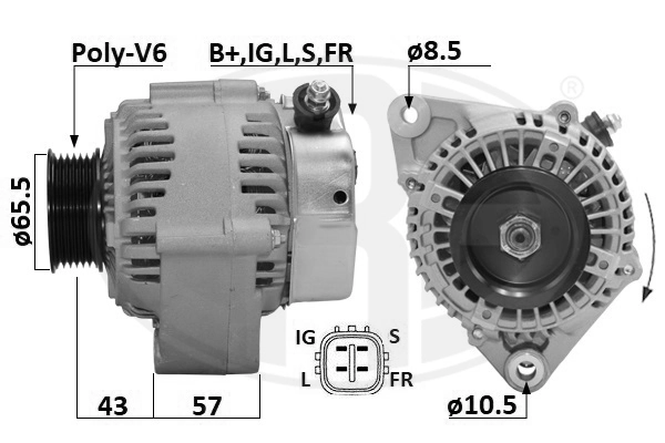 Alternator Honda Prelude