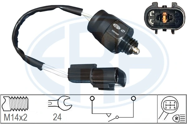 Czujnik włączania światła cofania KIA Picanto 1 BA