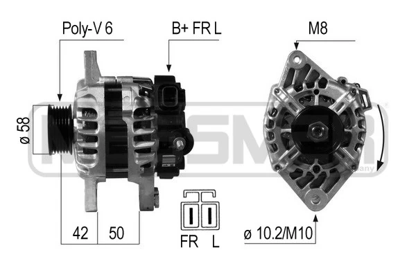 Alternator Hyundai I20
