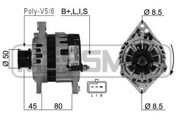 Alternator Chevrolet Tacuma