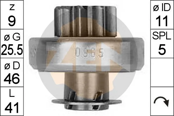 Bendiks rozrusznika Fiat Punto 199