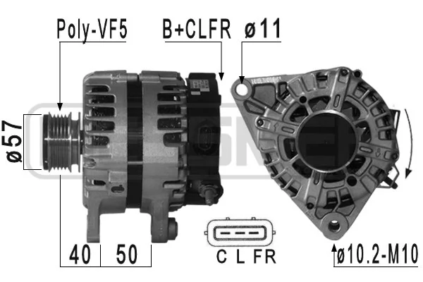 Alternator Hyundai Ix35