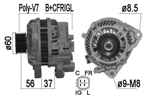 Alternator Honda FR-V