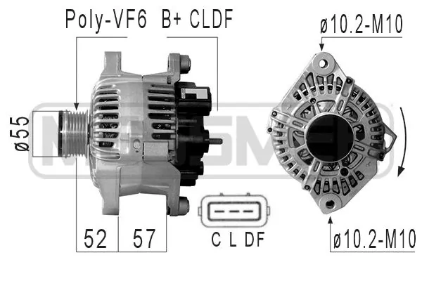 Alternator Hyundai Azera