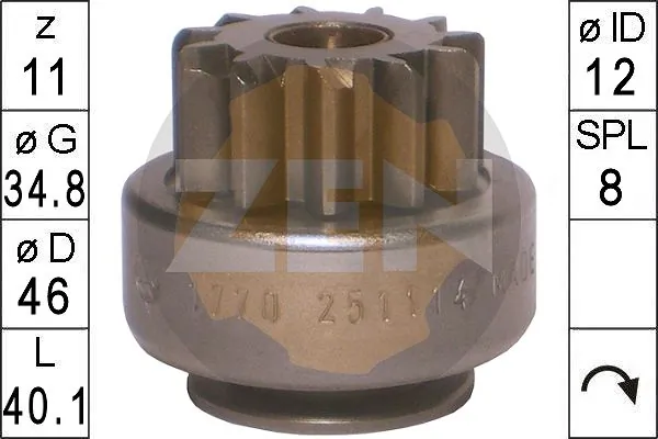 Bendiks rozrusznika Hyundai Sonata 6 YF