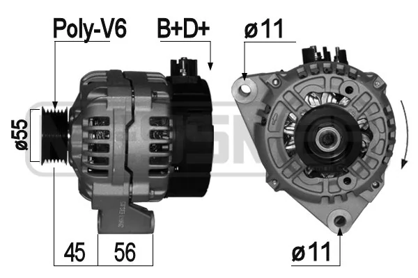 Alternator Chery QQ6