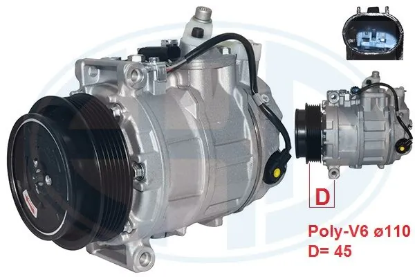 Sprężarka klimatyzacji do Mercedes S C216