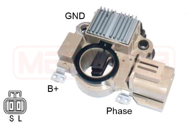 Regulator alternatora (przekaźnik ładowania) do Nissan Almera N15