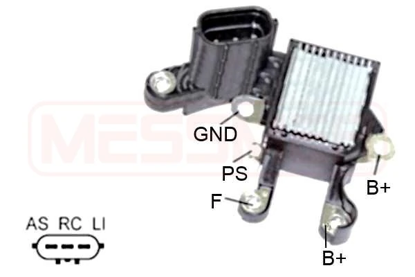 Regulator alternatora (przekaźnik ładowania) Land Rover Discovery 3 LR3