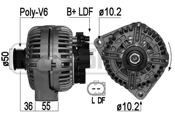 Alternator Mercedes CLS