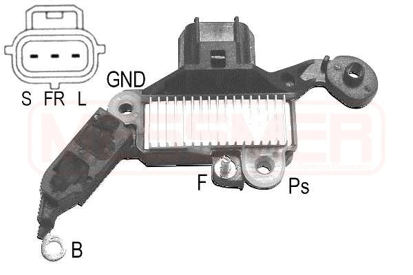 Regulator alternatora (przekaźnik ładowania) Ford Connect PU2
