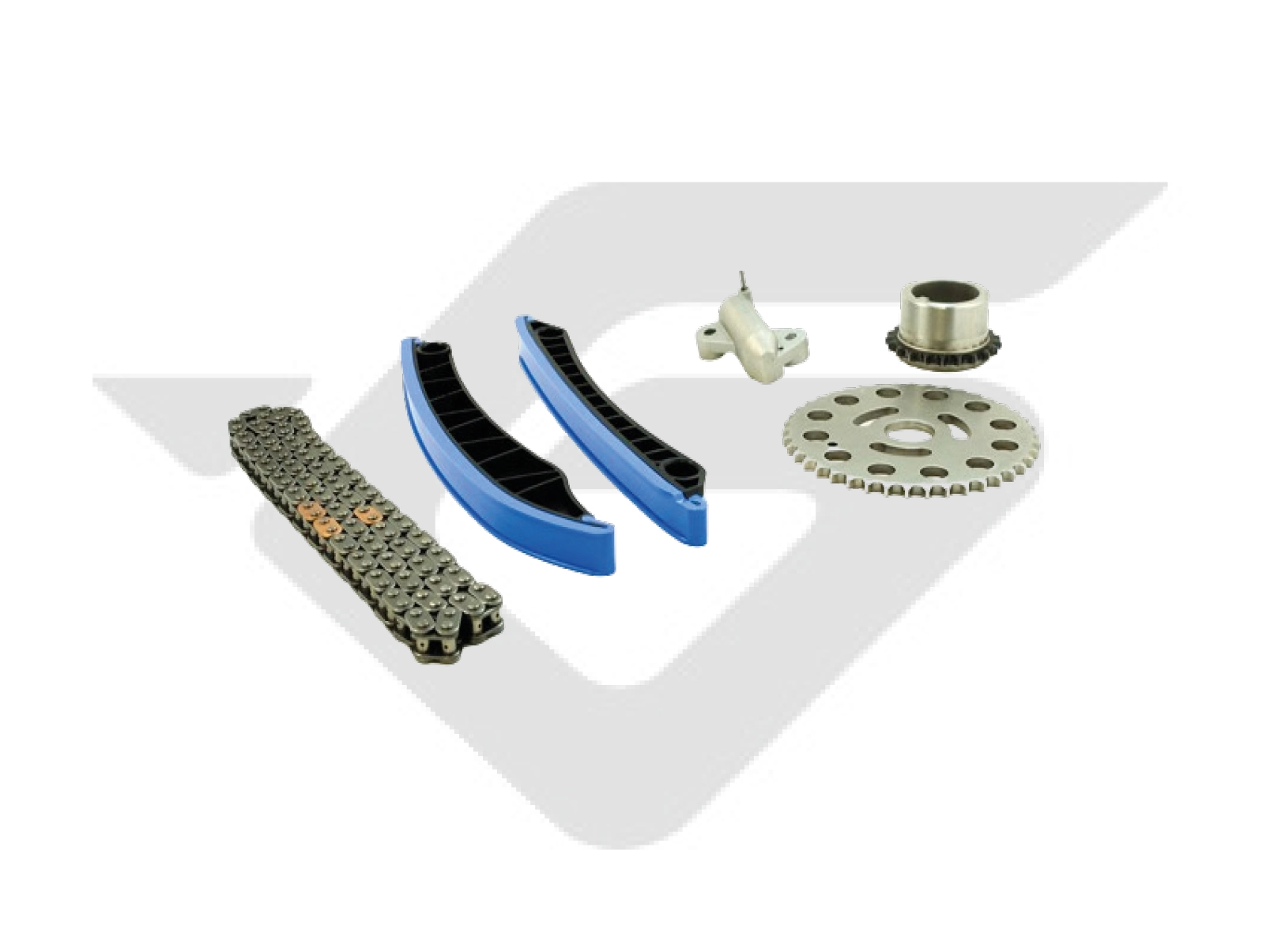 Do koszyka Łańcuch rozrządu, zestaw Renault Scenic GRAND III JZ0, JZ1