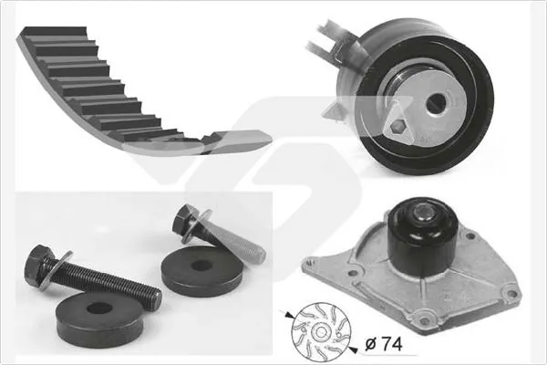  Pasek rozrządu, zestaw Renault Fluence 