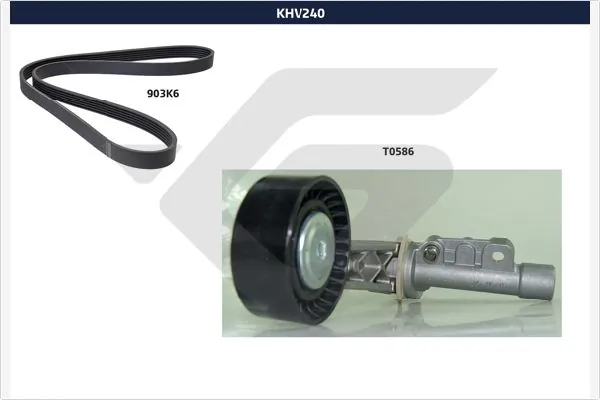 Do koszyka 1613445080 Peugeot/Citroen Pasek napędowy mechanizmów, zestaw