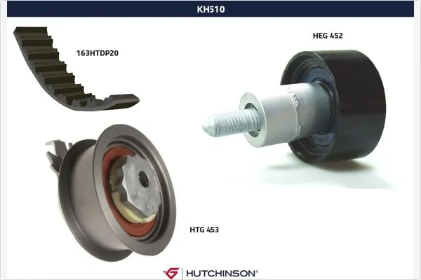 Do koszyka Pasek rozrządu, zestaw Volkswagen Polo V RUS 602, 604, 612, 614