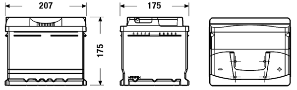 EB442 Exide Bateria (akumulator)