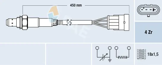 Sonda lambda Alfa Romeo 156