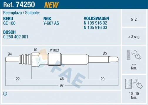 74250 FAE