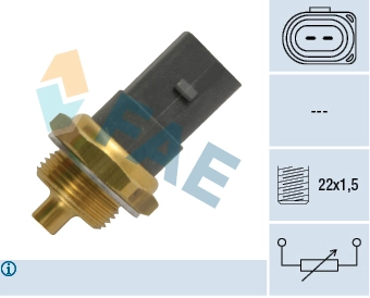  Czujnik temperatury płynu chłodzącego Dodge Caliber 