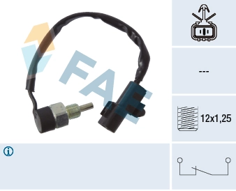 Czujnik włączania światła cofania do Mitsubishi Pajero H60, H70