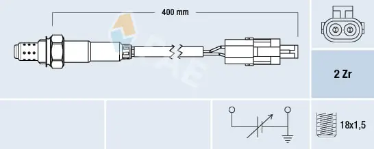 Sonda lambda Daewoo Rezzo
