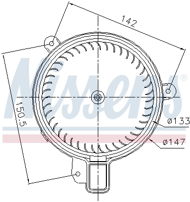 Silniczek wentylatora nagrzewnicy (ogrzewacza wnętrza) Seat Ibiza V hatchback (KJ1, KJG) (2017 - 2026) cena, od 90,67 USD