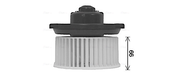 Silniczek wentylatora nagrzewnicy (ogrzewacza wnętrza) Honda Civic 7 EU, EP, EV