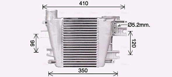 Chłodnica intercoolera Polcar 2777J81 cena, od 260,49 USD