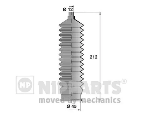  Osłona mechanizmu kierowniczego (maglownicy) Chevrolet Spark (Matiz) 