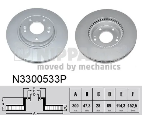  Tarcza hamulcowa przednia KIA Sportage 4