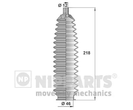 Osłona mechanizmu kierowniczego (maglownicy) do Nissan Almera II N16