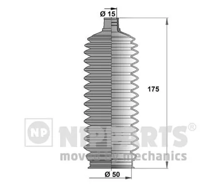 Osłona mechanizmu kierowniczego (maglownicy) Opel Frontera B SUV (6B) (1998 - 2003) cena, od 8,80 USD