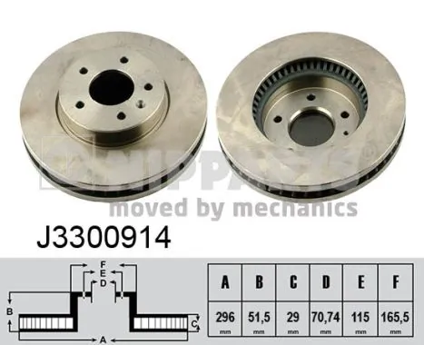 Tarcza hamulcowa przednia Opel Antara A SUV (L07) (2006 - 2017) cena, od 67,75 USD