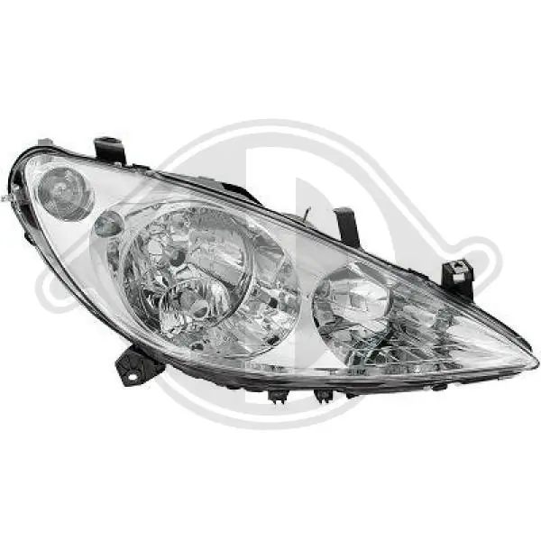 Reflektor prawy do Peugeot 307  3A, 3C
