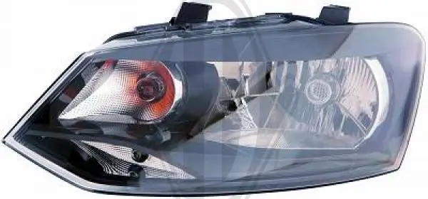 Reflektor lewy Volkswagen Polo V hatchback (6R1, 6C1) (2009 - 2017) cena, od 191,59 USD