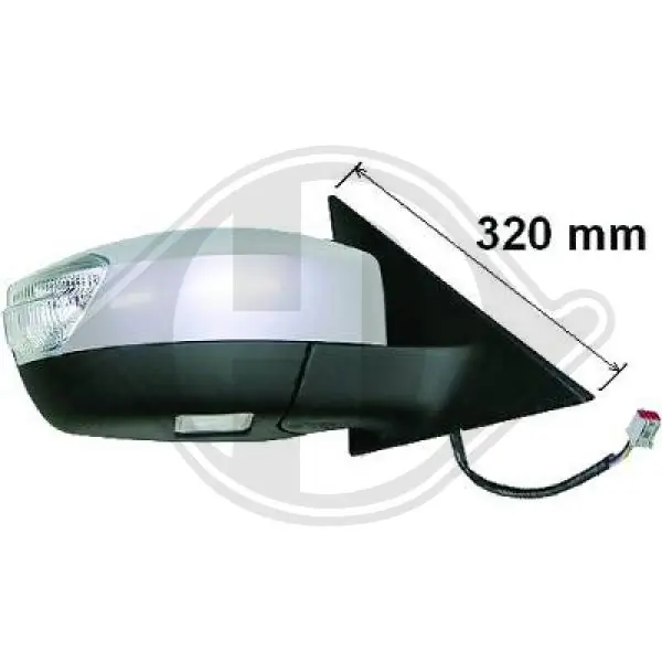 Lusterko wsteczne lewe Ford S-Max CA1