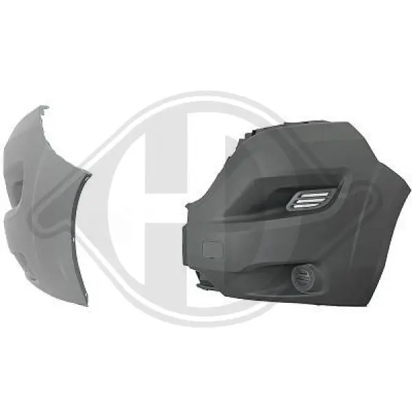 Zderzak przedni, lewa część Peugeot/Citroen 735589786 cena, od 61,55 USD