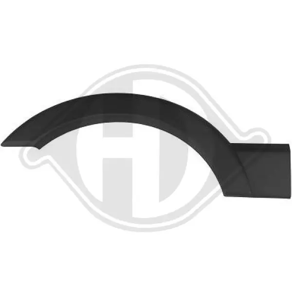 Listwa ochronna błotnika tylnego lewego Peugeot/Citroen 95507015
