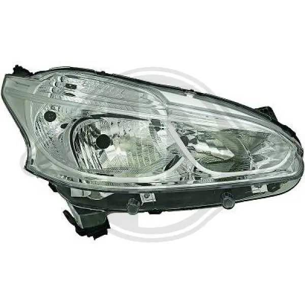 Reflektor prawy Peugeot 208 I hatchback (CA, CC) (2012 - 2021) cena, od 176,90 USD
