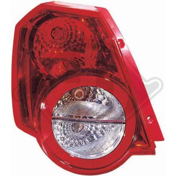 Lampa zespolona tylna lewa Chevrolet Aveo II hatchback (T250, T255) (2006 - 2011) cena, od 78,43 USD